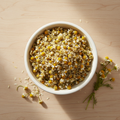 Dried chamomile flowers